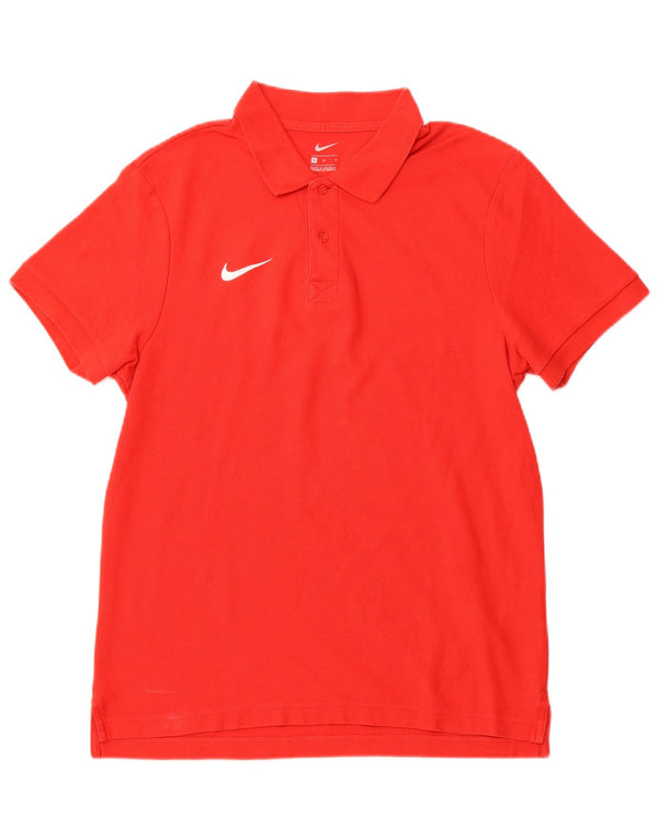 NIKE muška polo majica srednje crvene pamučne boje