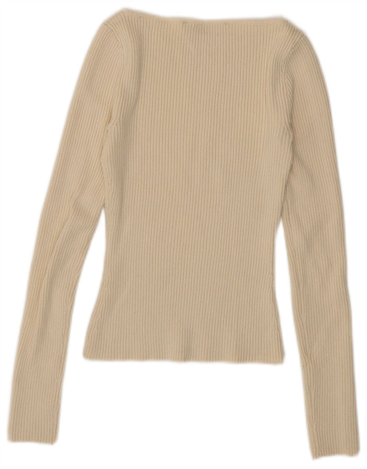 Zara ženski kratki rukav dugih rukava UK 8 Small Beige