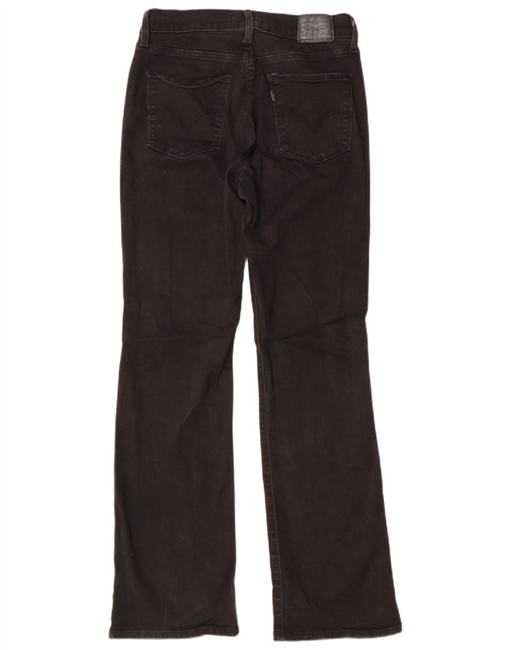 Levi's ženske traperice US 8 srednje W29 L32 crni pamuk