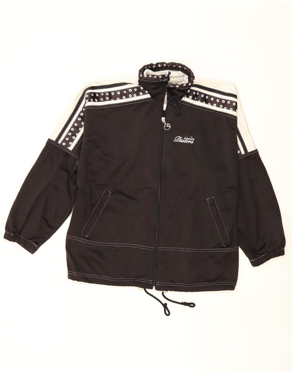 DIADORA Ženska gornja jakna trenirke s grafičkim motivima UK 10 Small Black Colourblock