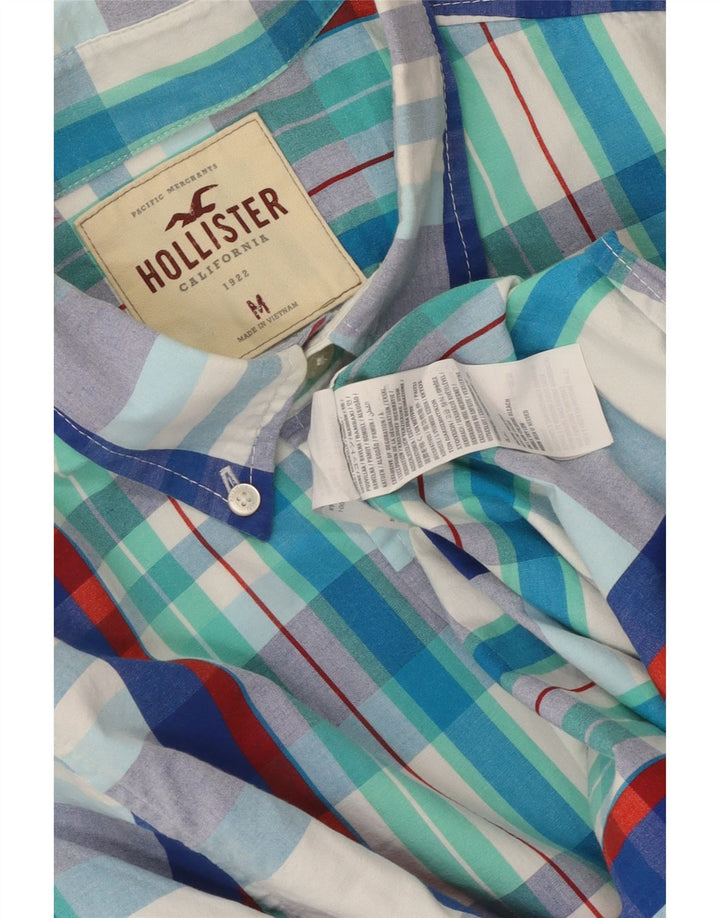 Hollister muška košulja Srednje plavi karirani pamuk