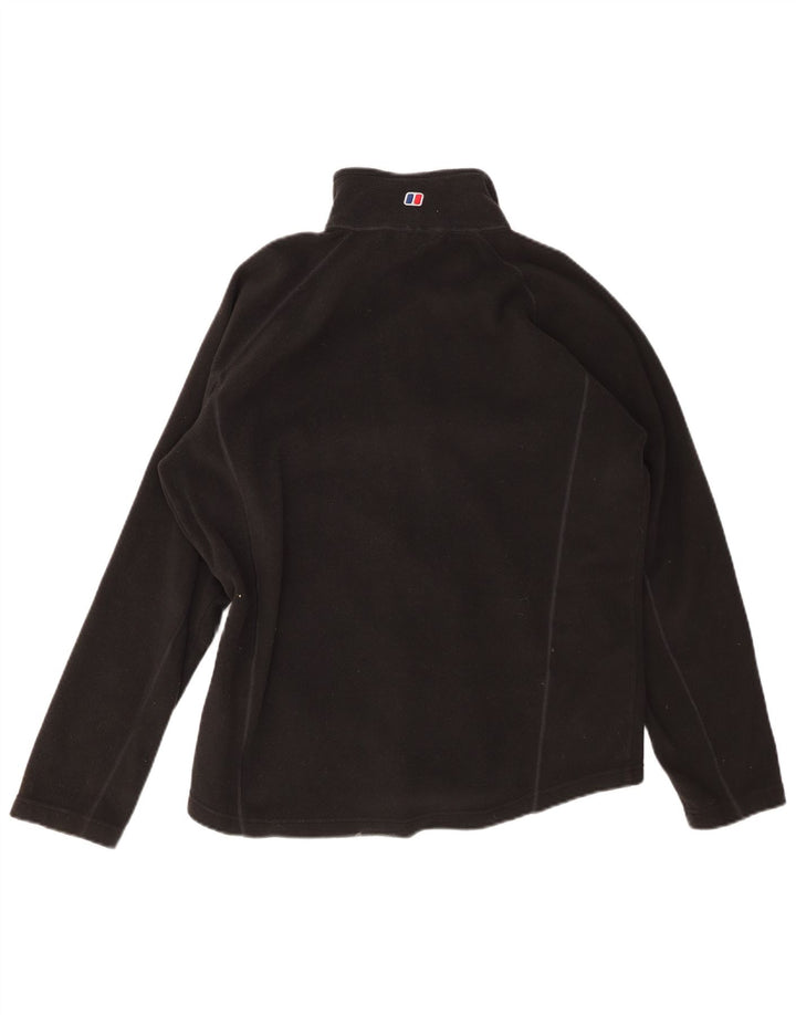 BERGANS Muška jakna od flisa UK 38 Srednji crni poliester