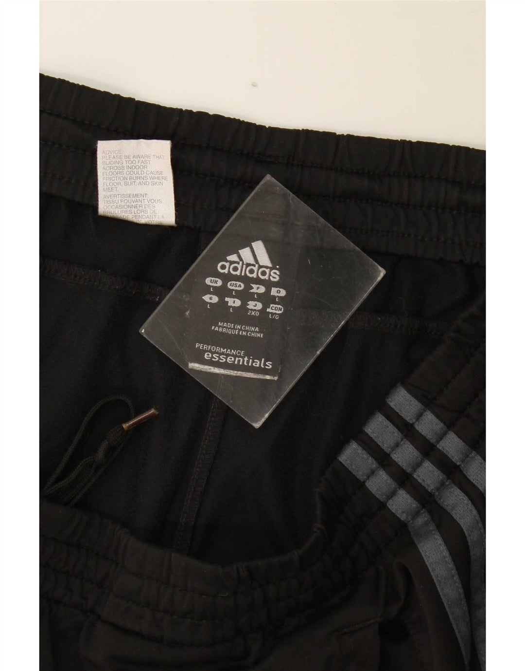 Adidas muške sportske kratke hlače veliki crni poliester