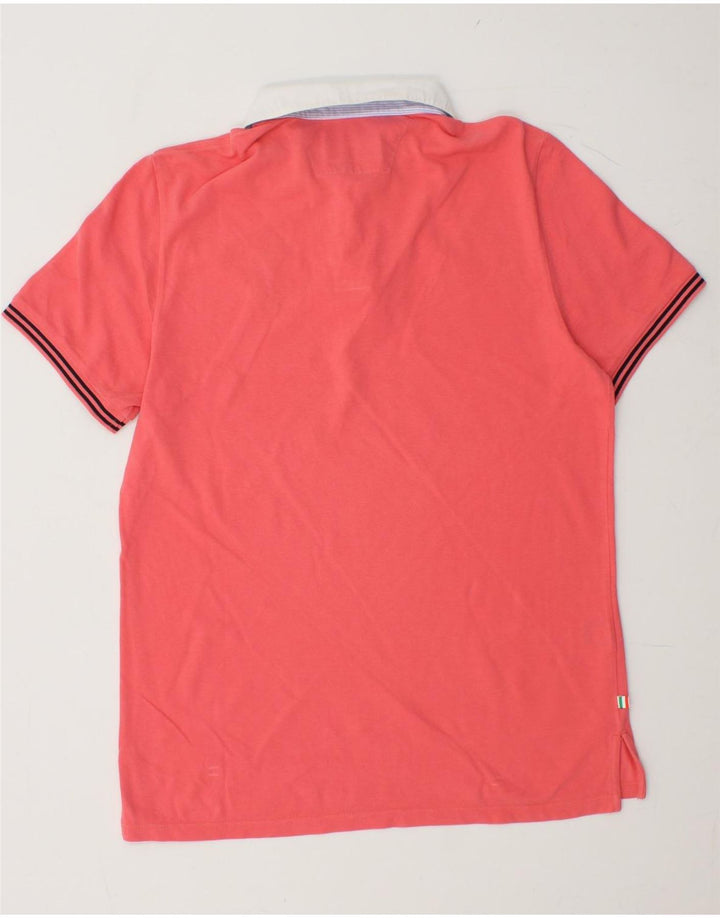 JECKERSON Muška grafička polo majica velika ružičasta pamuk