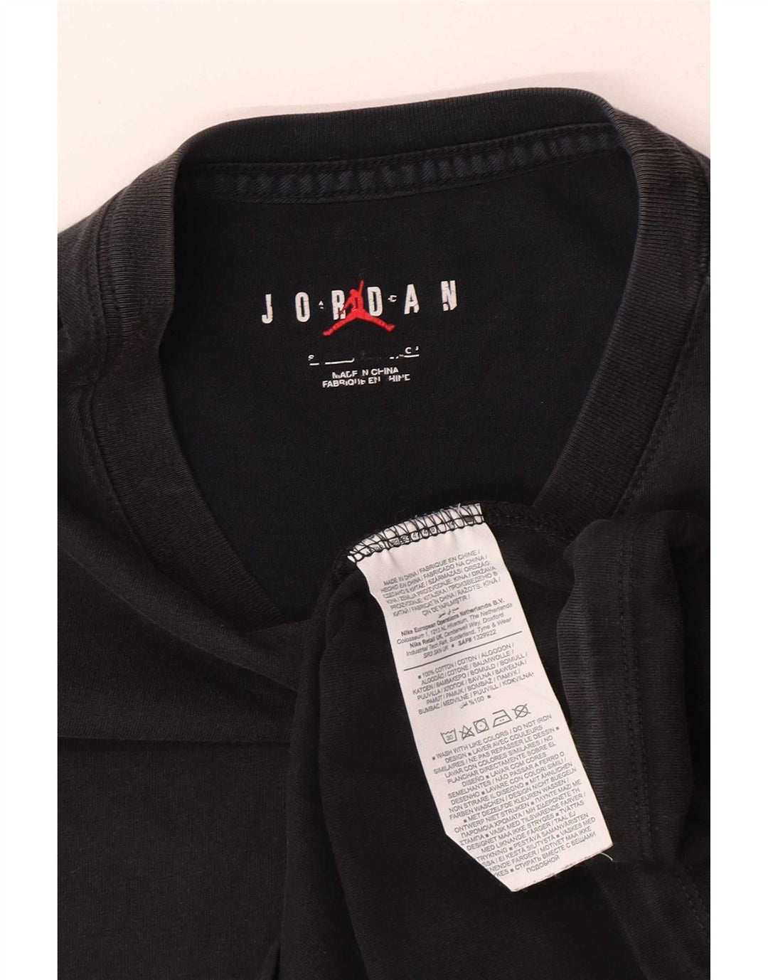 Jordan muška majica kratkih rukava s grafičkim motivima Mala crna pamučna majica