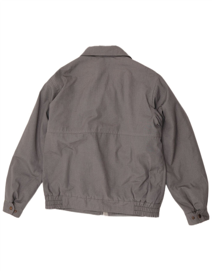 Vintage muška bomber jakna vjetrovka UK 38 srednje siva