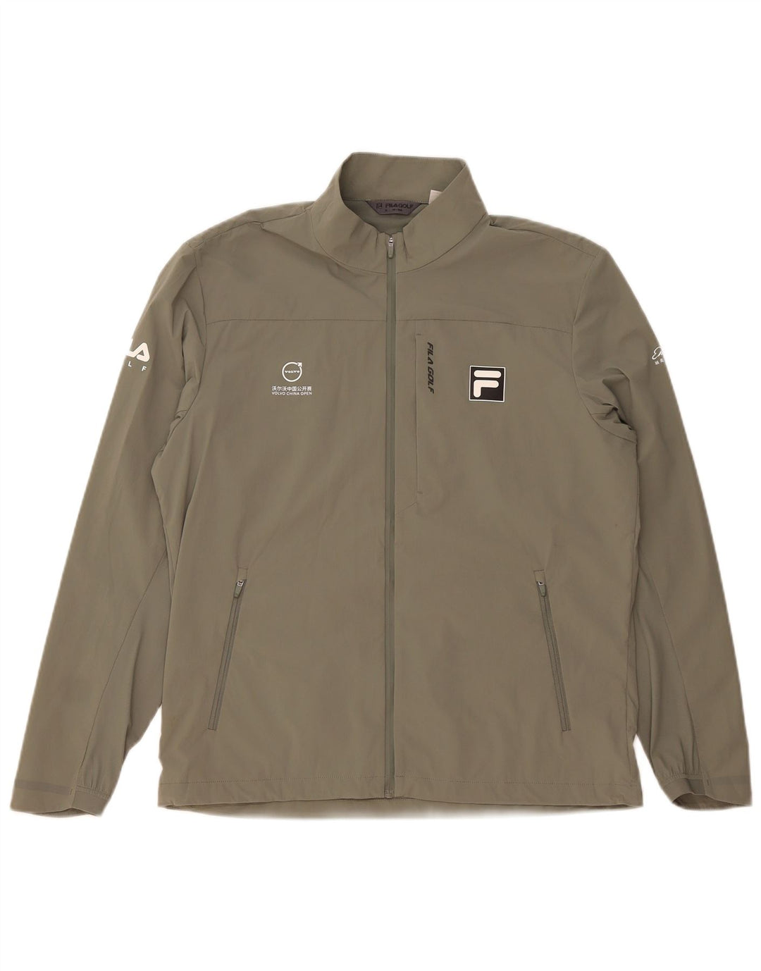Ženska gornja jakna trenirke Regular Fit Fila UK 18 XL kaki