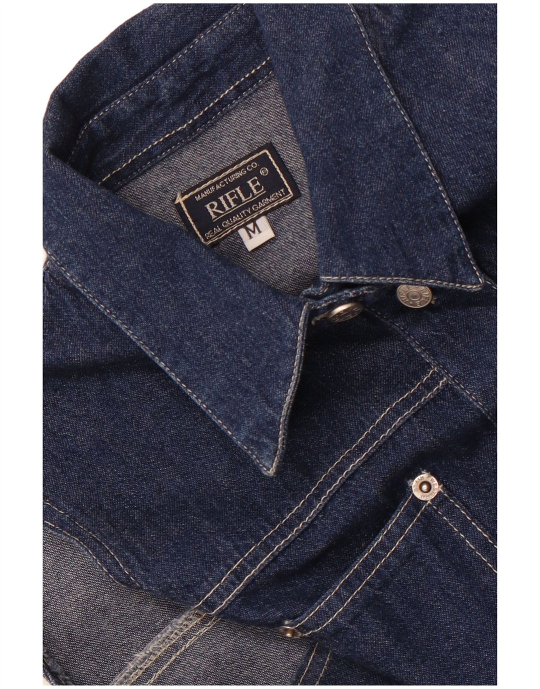 Ženska traper haljina bez rukava Rifle UK 12 srednje tamnoplava