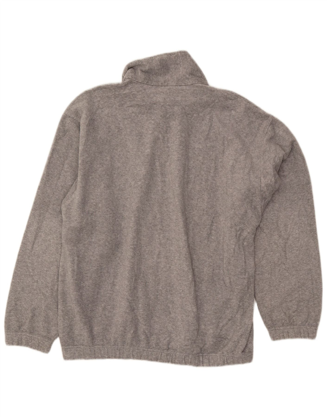 SERGIO TACCHINI Muški džemper od flisa s patentnim izrezom, veliki, sivi