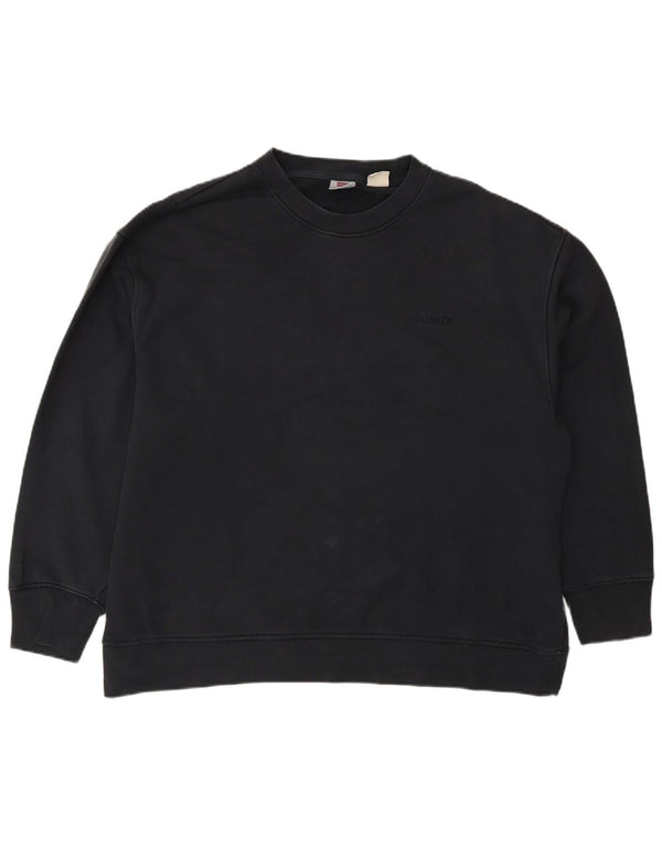 Levi's Boys široka majica s kratkim rukavima 14-15 godina XL tamnoplavi pamuk