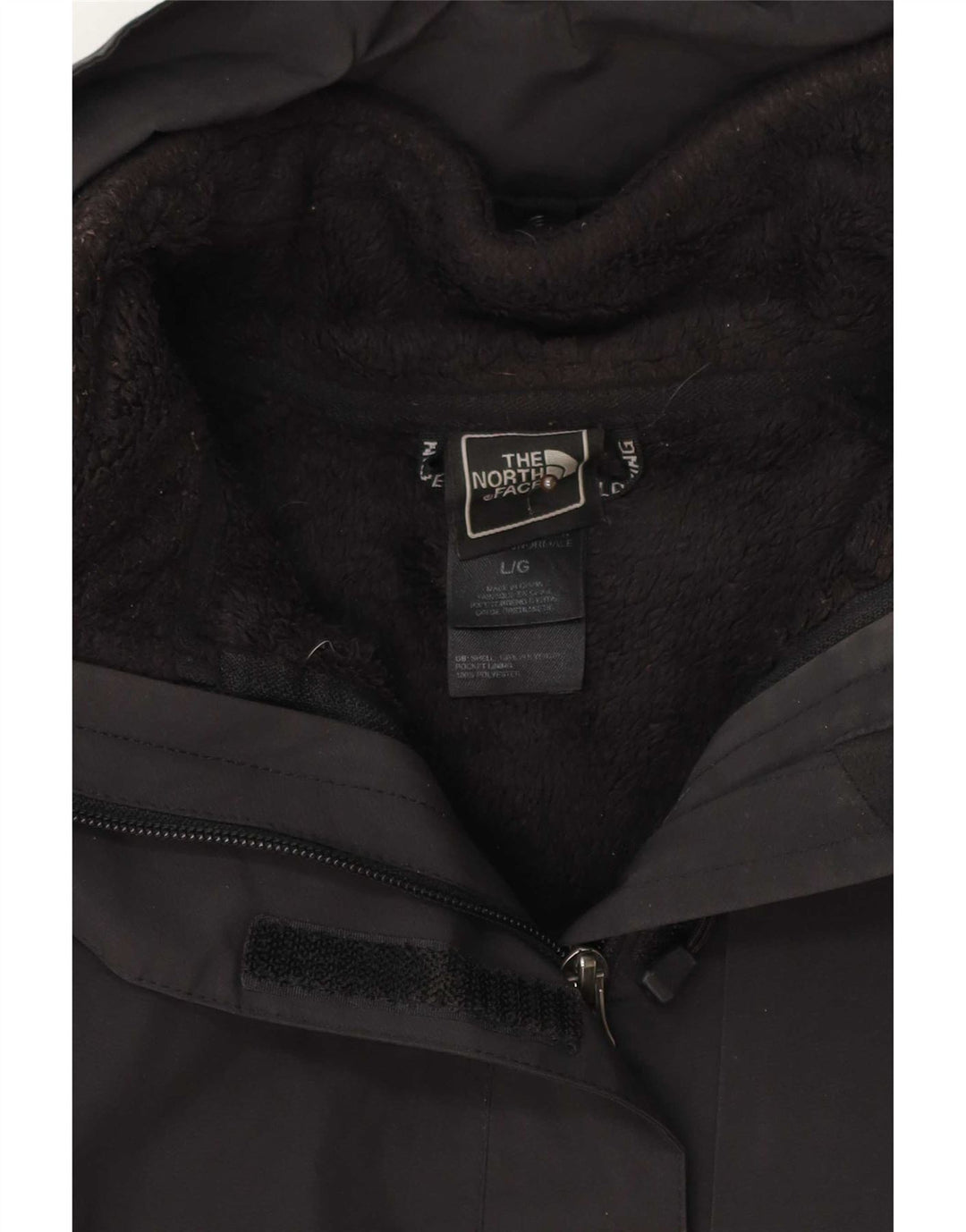 The North Face ženska jakna vjetrovka UK 16 veliki crni poliester