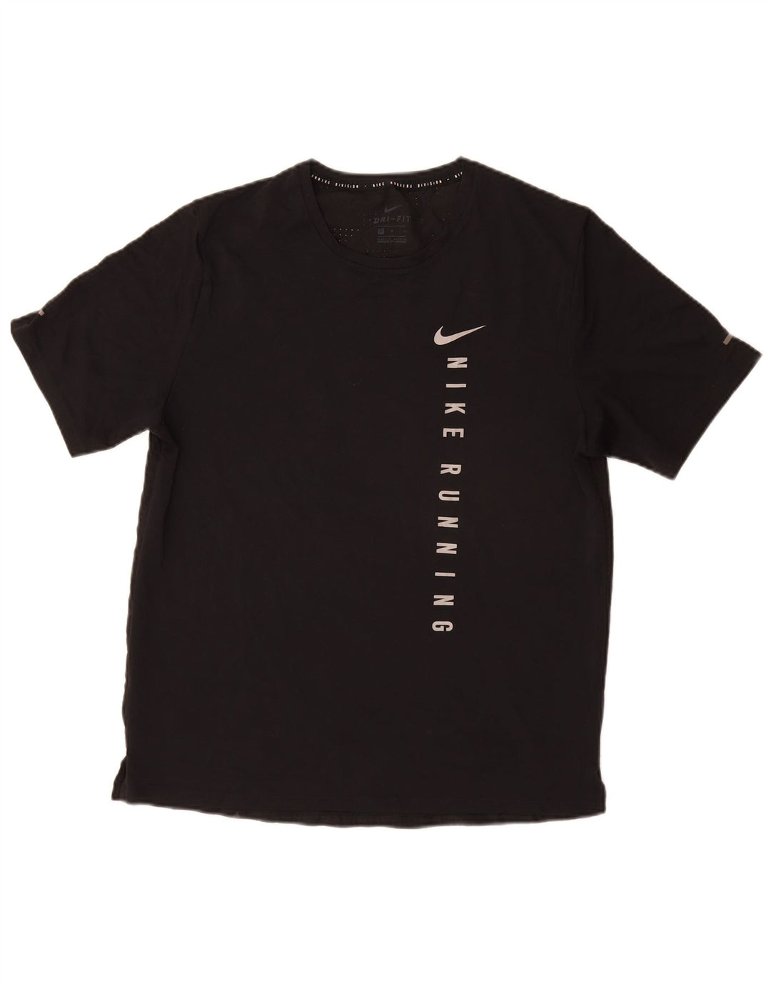 NIKE muška Dri Fit Graphic T-Shirt majica srednjih crnih poliestera