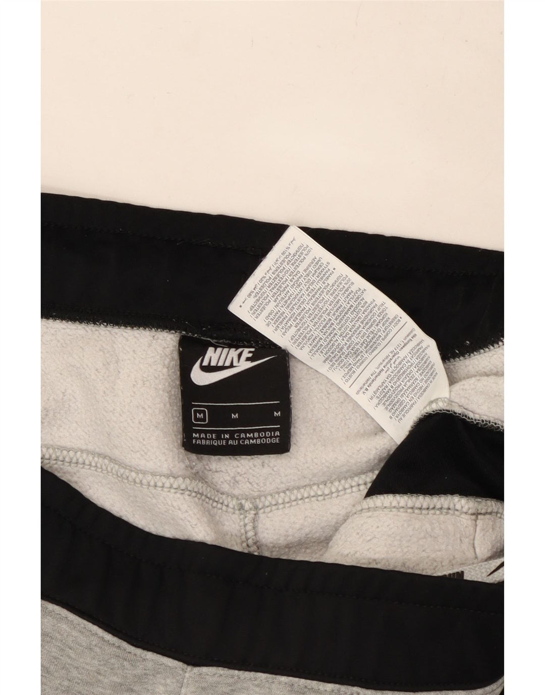 Nike muške trenirke Hlače Joggers srednje sive boje, pamuk