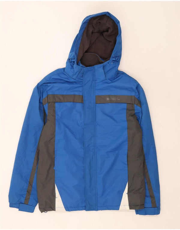 Mountain Warehouse muška skijaška jakna s kapuljačom UK 36 Small Blue Colourblock