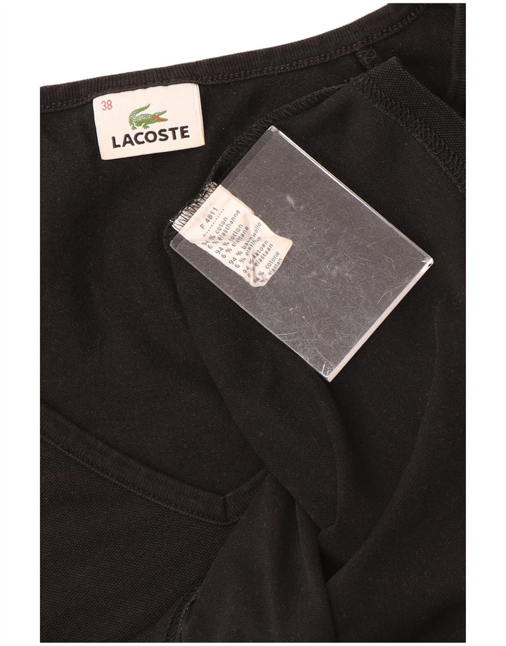 LACOSTE Ženska majica kratkih rukava Veličina 38 srednje crni pamuk