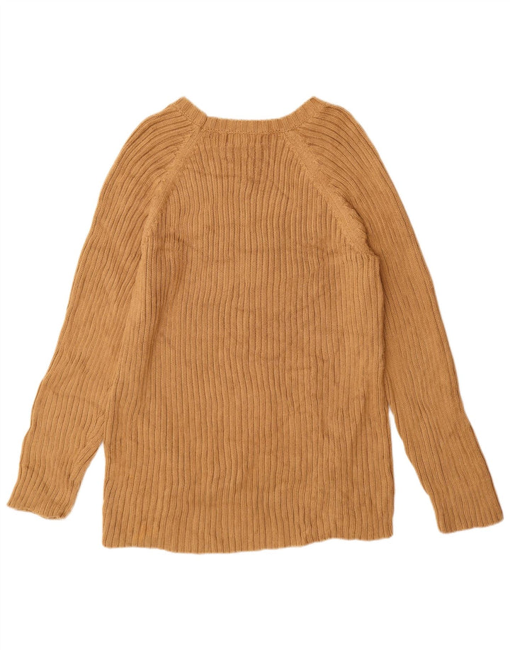 MICHAEL KORS Ženski džemper s dugačkim veznim izrezom UK 18 XL Bež