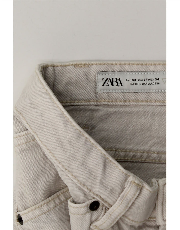 Zara muške kargo kratke hlače EU 44 velike W34 bijeli pamuk