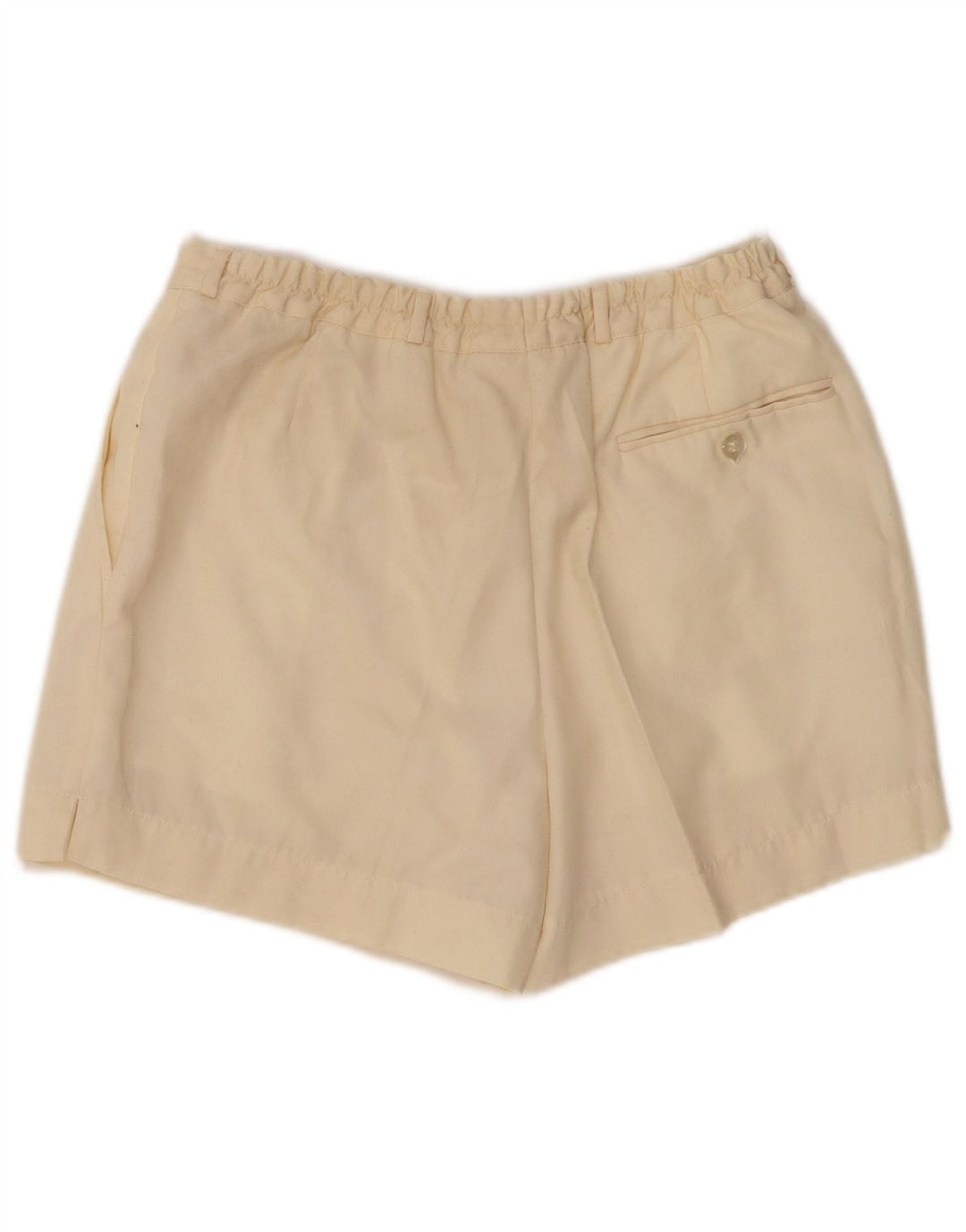 VINTAGE Ženske chino kratke hlače W28 srednje bijele boje