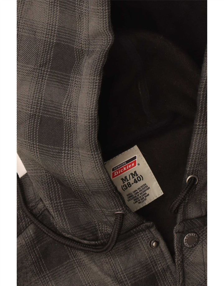 Dickies muška košulja drvosječa s kapuljačom UK 38/40 srednje sivi karirani poliester