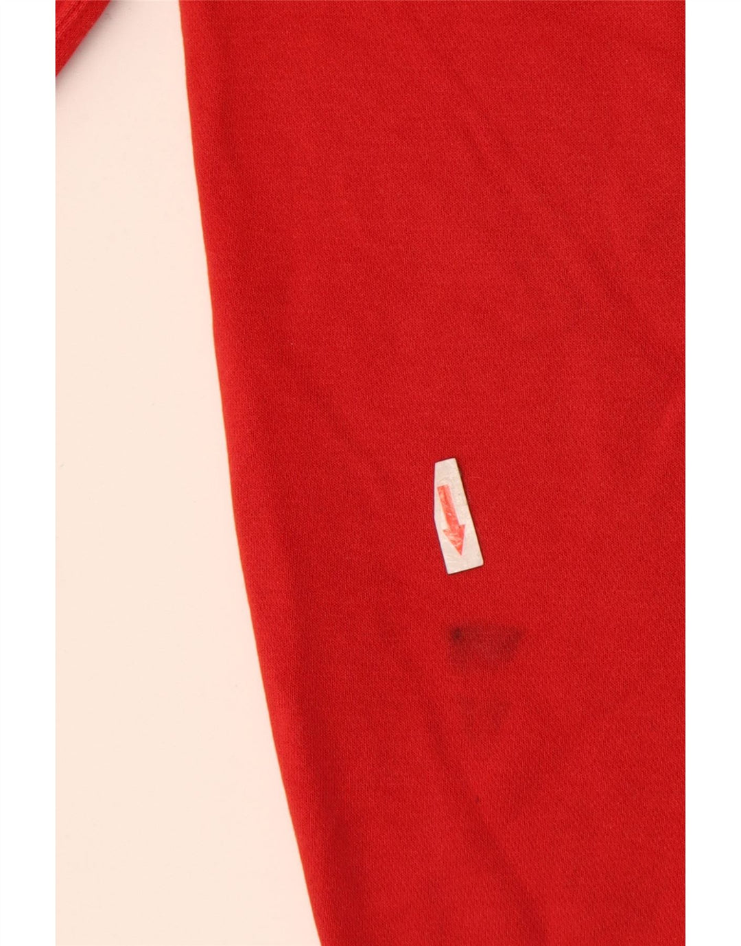 Nike muška majica s kapuljačom srednje crvene boje od pamuka