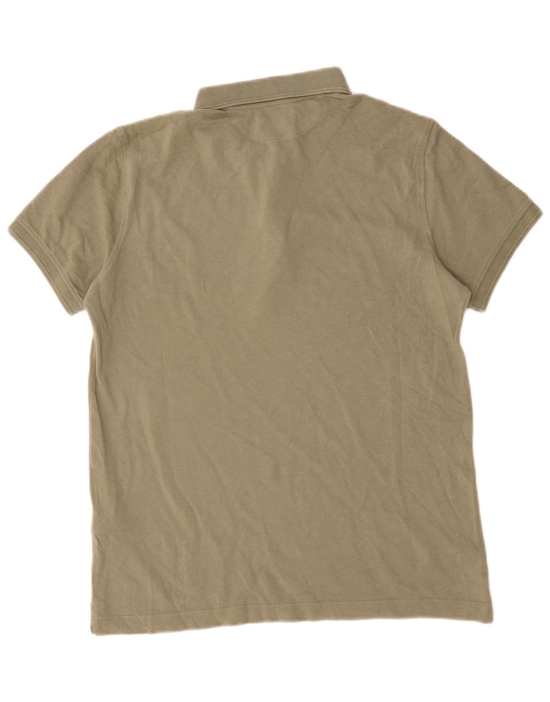 Muška polo majica Massimo Dutti, srednji kaki pamuk
