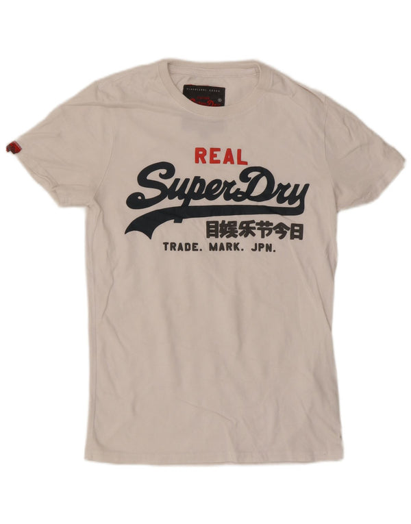 Superdry muška majica kratkih rukava s grafičkim motivima, mali bijeli pamuk