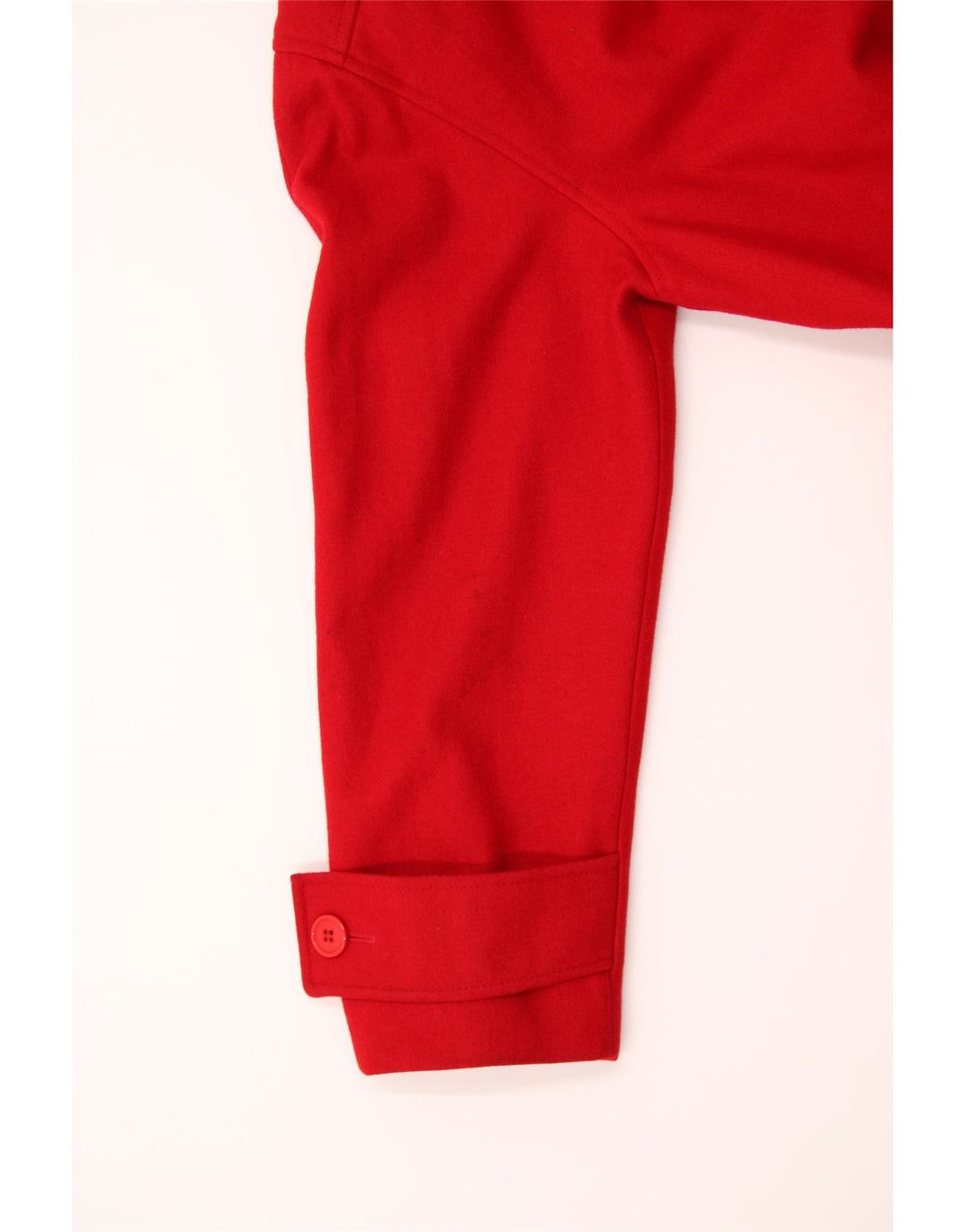 GALLERY Womens Double Breasted Coat US 10 Large Red Wool Vintage Gallery and Second-Hand Gallery from Messina Hembry 