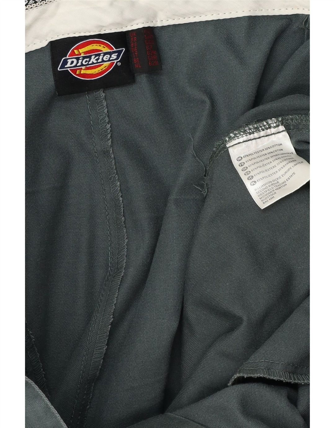 DICKIES Muške ravne chino hlače W46 L27 plavi pamuk