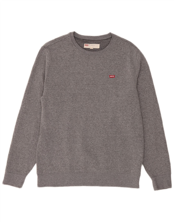 Levi's muška majica srednje sive boje, pamuk