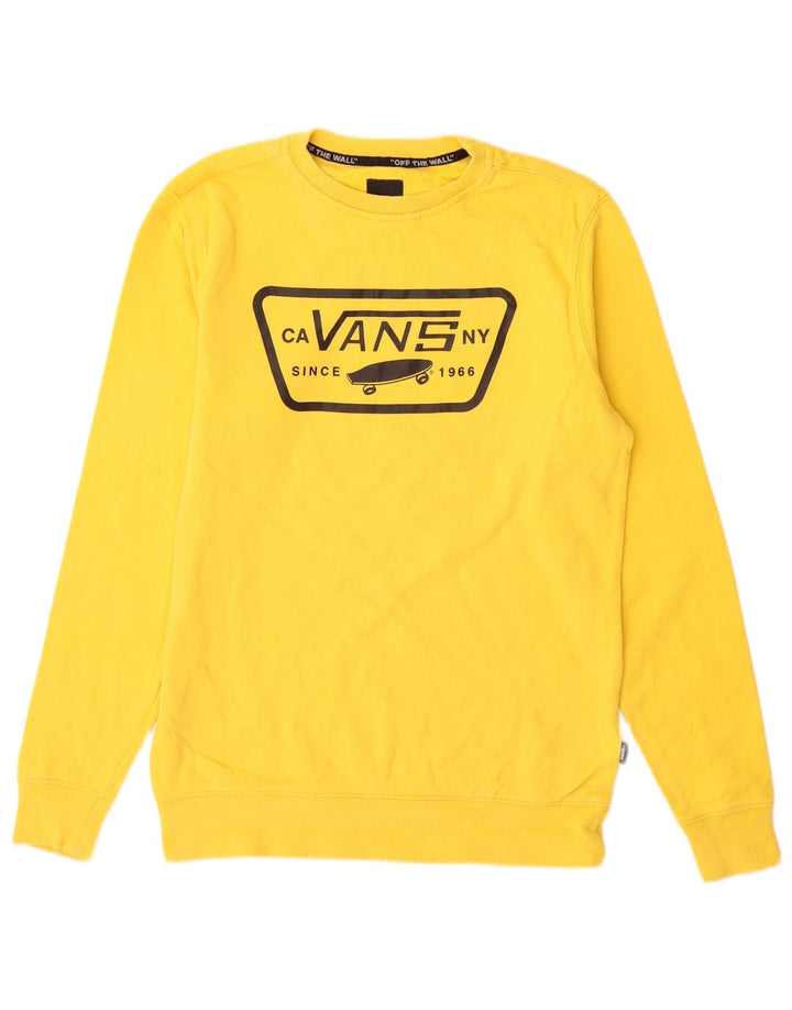 Vans muška majica s grafičkim motivima XS žuta