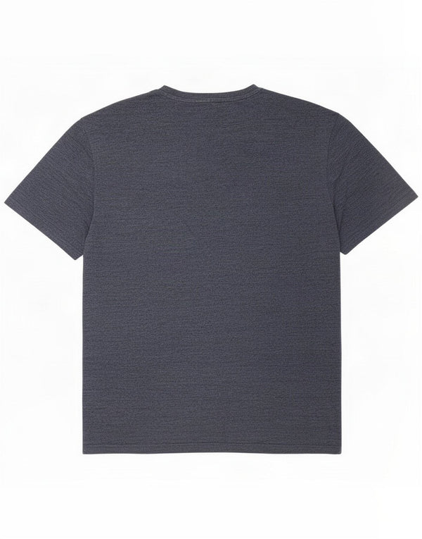 Reiss Mens T-Shirt Top Large Blue Cotton