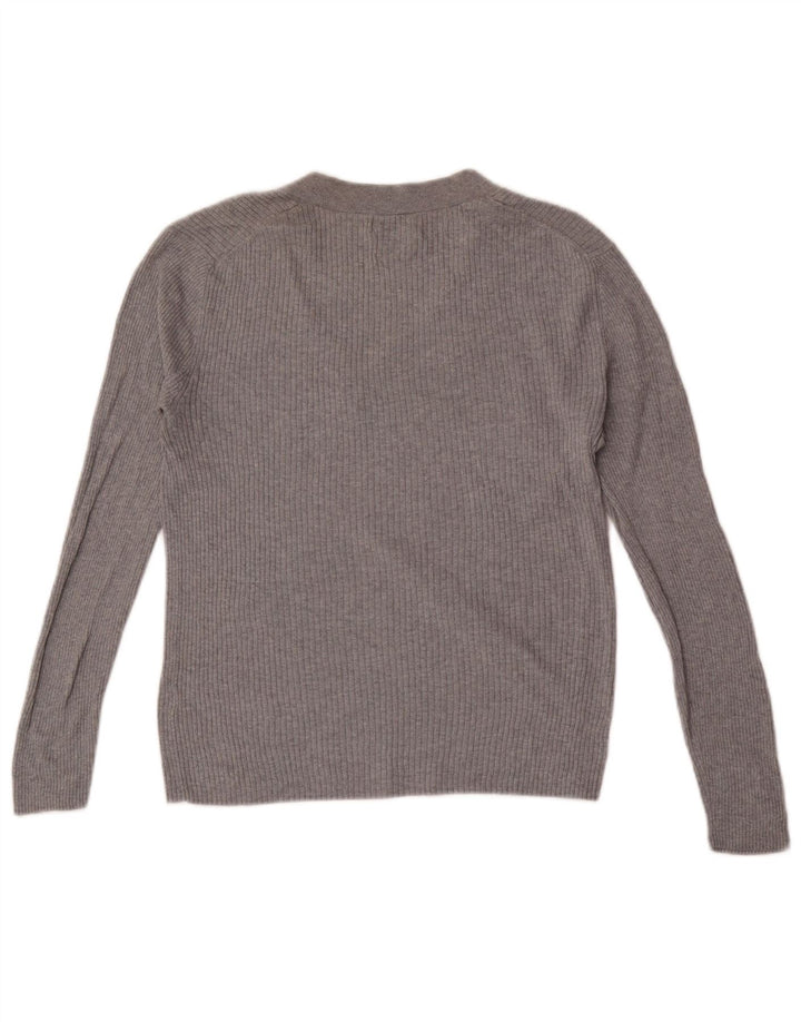 Ženska majica dugih rukava Massimo Dutti UK 14 velika siva svila