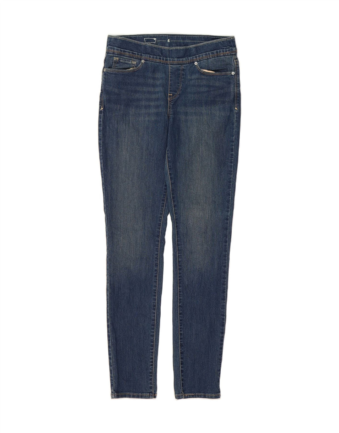 LEVI'S Womens Jegging Jeans US 4 Small W27 L30 Blue Cotton Vintage Levi's and Second-Hand Levi's from Messina Hembry 