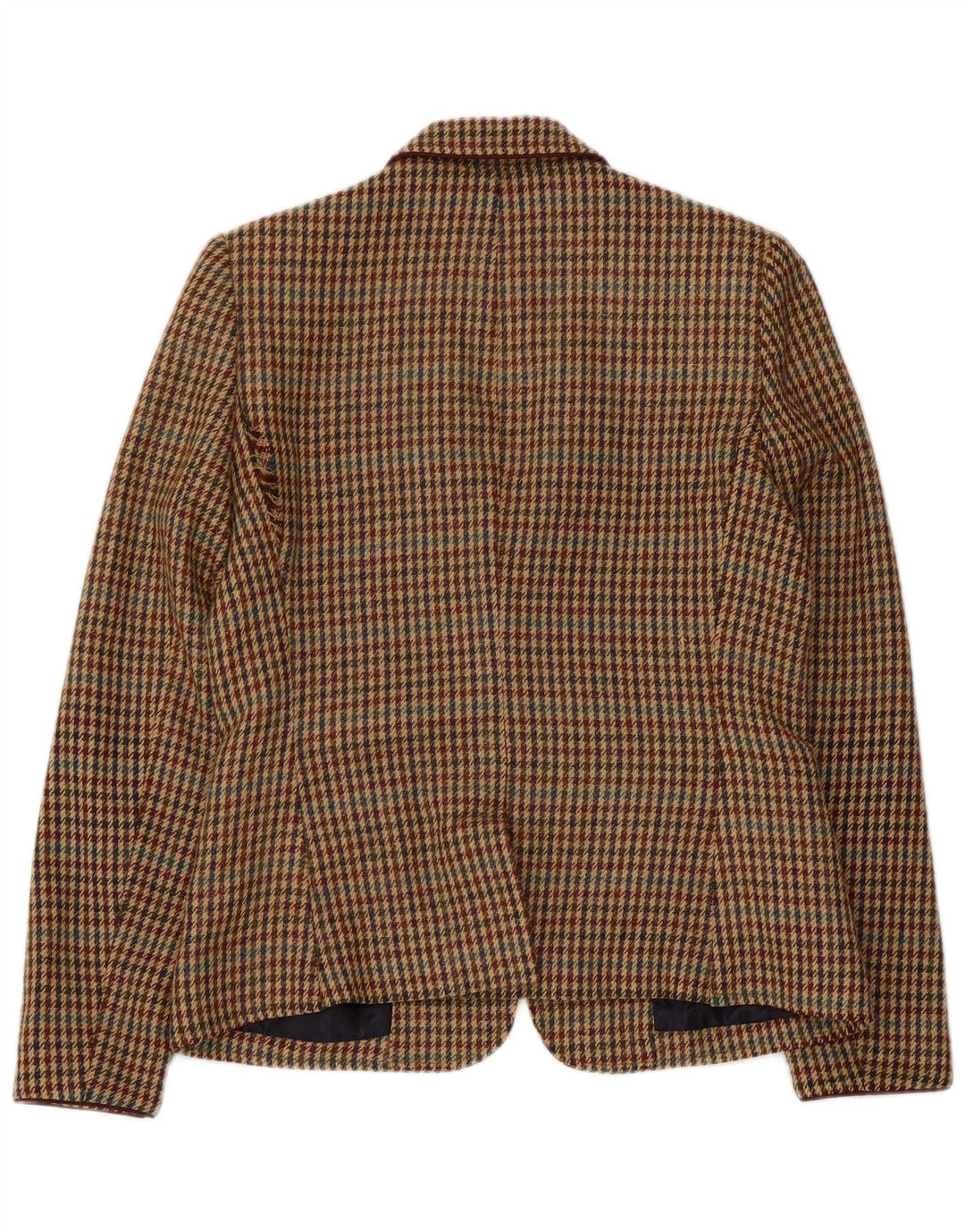 RICH & ROYAL Ženska jakna sa blejzerom s jednim gumbom EU 38, srednje smeđa, houndstooth