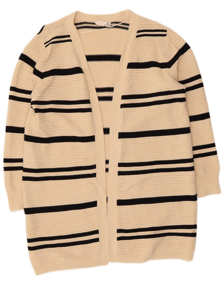ROXY ženski prekomjerni dugi kardigan pulover UK 10 Small Off White