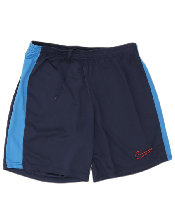 Nike muške Dri Fit Slim Fit sportske kratke hlače velike tamnoplave boje
