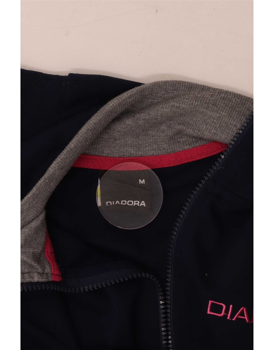 Diadora ženska gornja jakna trenirke UK 14 srednje tamnoplave boje