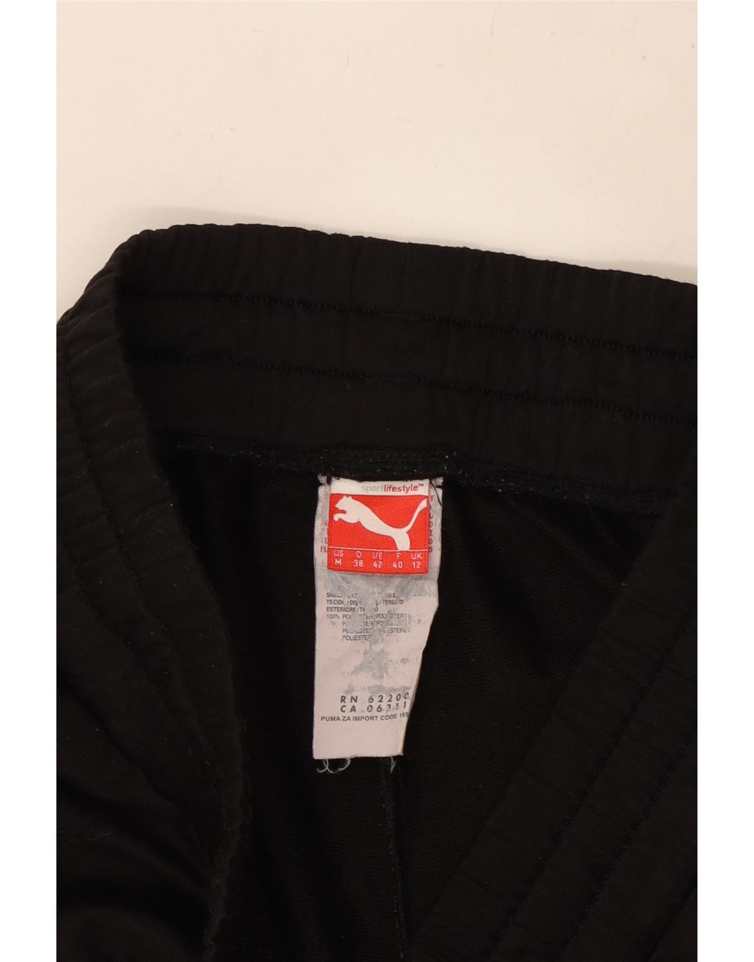 PUMA Ženska trenirka Hlače Joggers UK 12 Srednji crni poliester