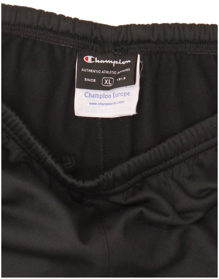 Champion ženske trenirke hlače UK 18 XL crni poliester