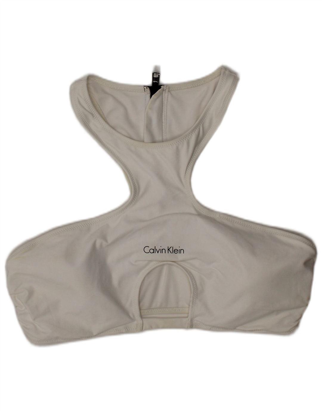 Calvin Klein ženski kupaći kostimi s grafičkim motivima, veliki bijeli poliester