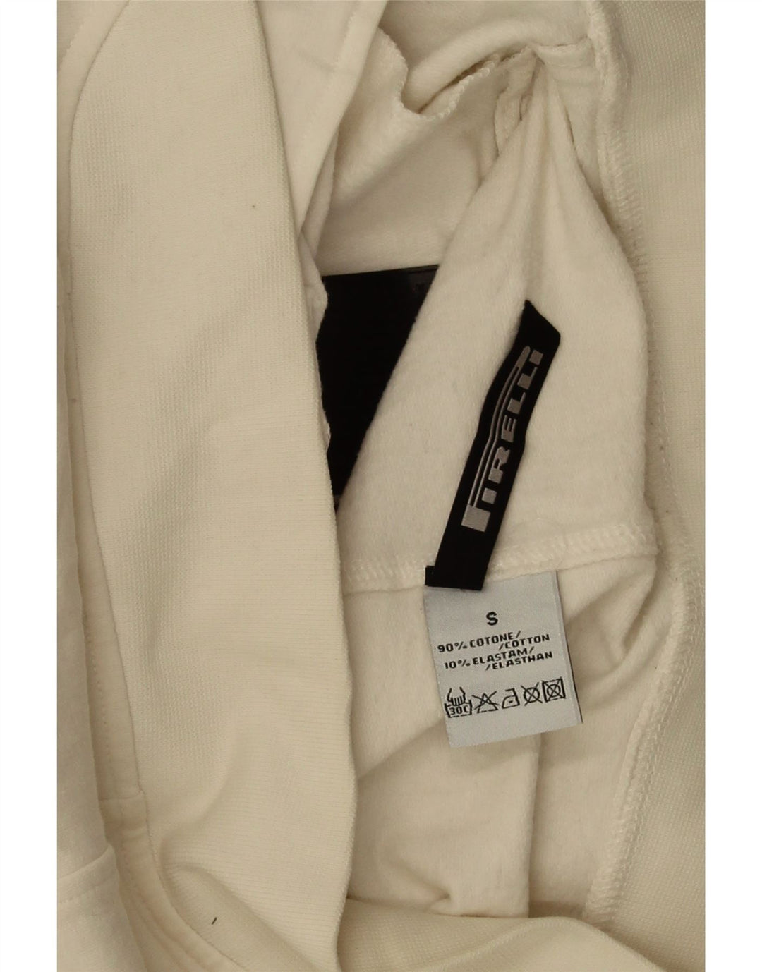 Pirelli ženska gornja jakna trenirke s grafičkim motivima UK 10 Small Off White Cotton