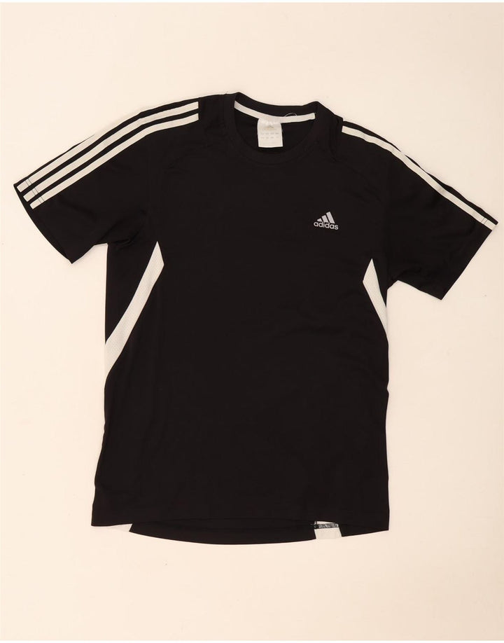 Adidas muška majica kratkih rukava srednje crne boje poliester