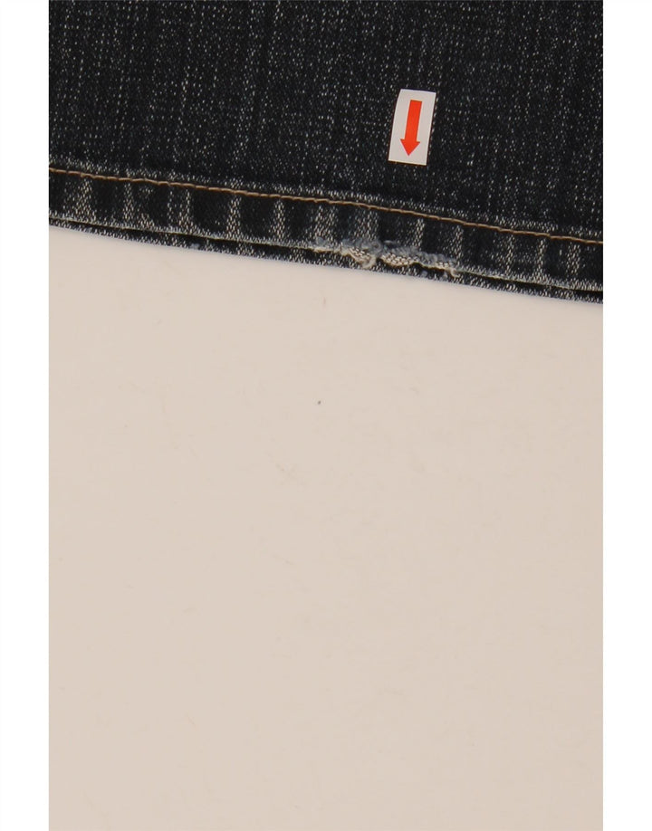 WRANGLER Muške traperice Bootcut W32 L32 tamnoplavi pamuk