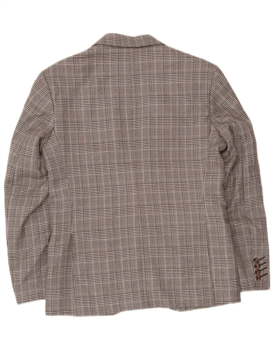 Pierre Cardin muška jakna sa 1 gumbom EU 46 mala siva houndstooth
