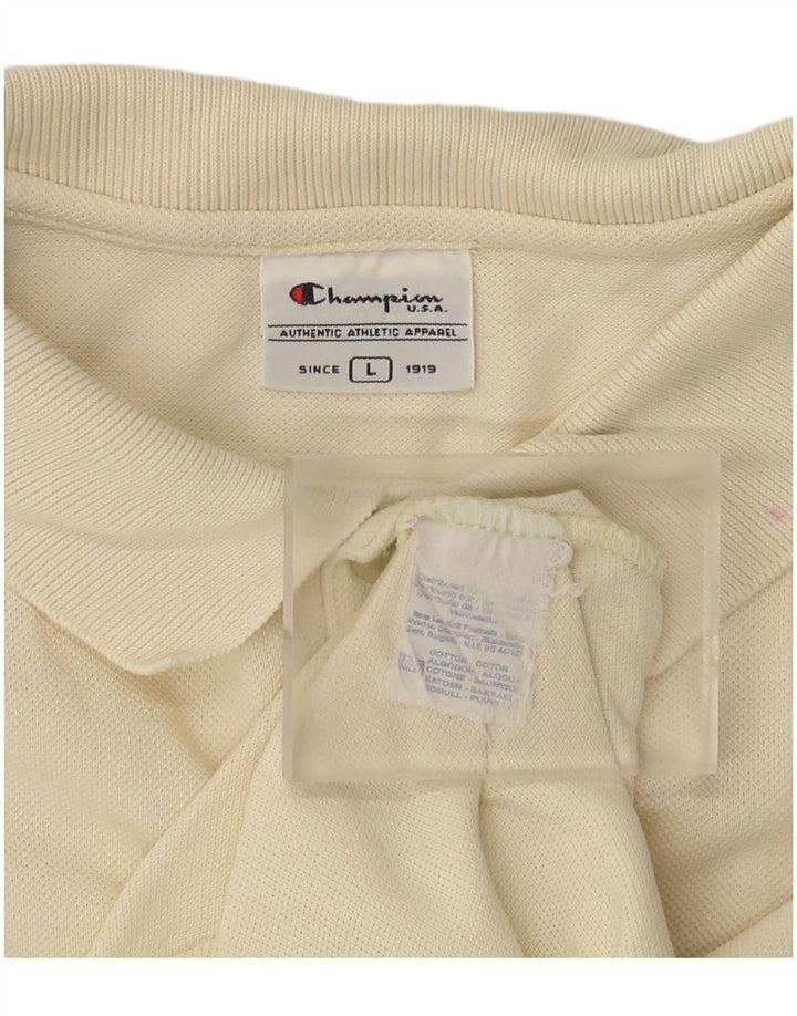 Champion muška polo majica velika bijela pamučna