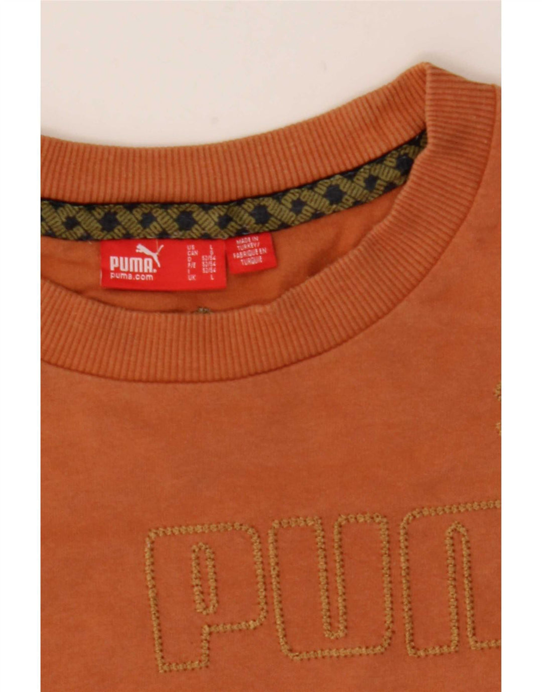 Puma muška majica s grafičkim motivima, velika narančasta