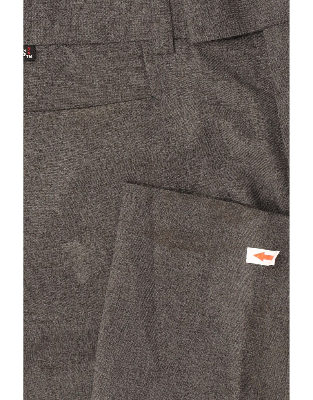 Guess muške hlače ravnog odijela W32 L30 sivi poliester