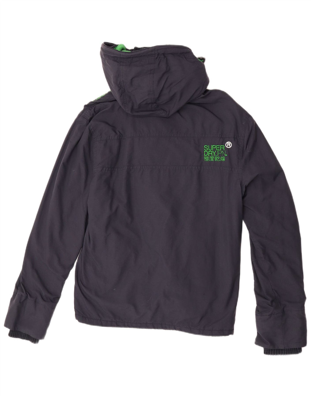 Superdry ženska jakna s vjetrovkom UK 14 srednje tamnoplava