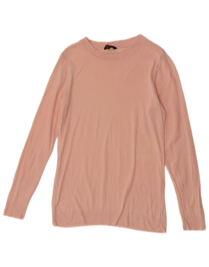 Ženska majica dugih rukava Massimo Dutti UK 8 Mala ružičasta