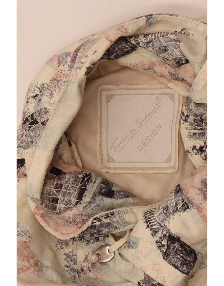 FUCHS & SCHMITT Ženska vjetrovka s apstraktnim uzorkom UK 16 Large Beige